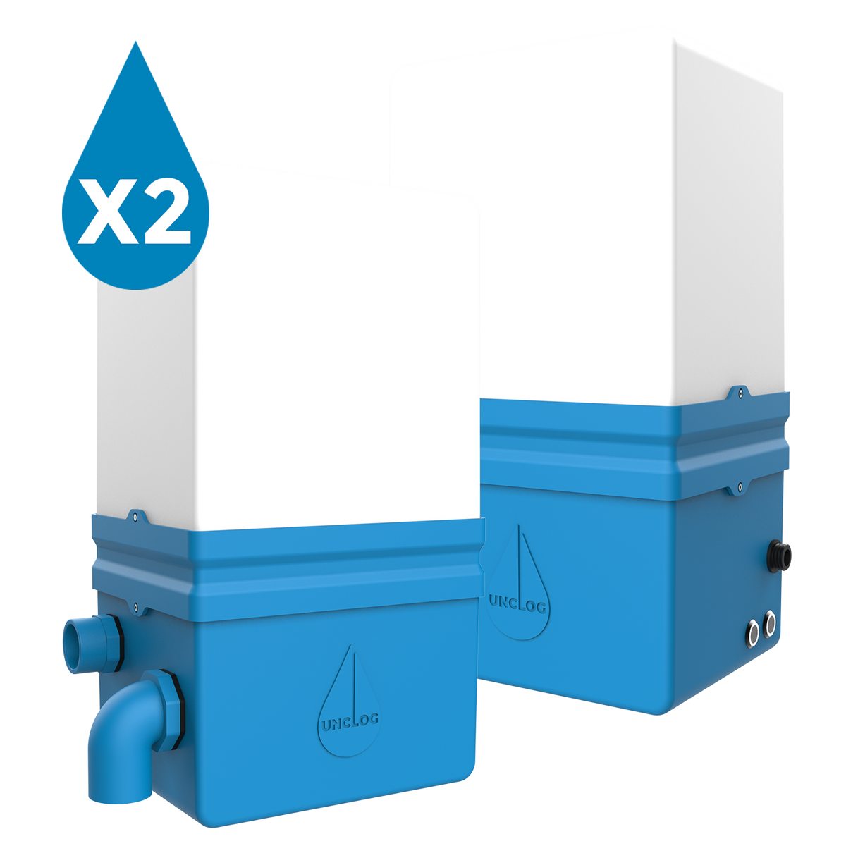 Verified production Unclog 2 Pack for two A/C condensate drain lines