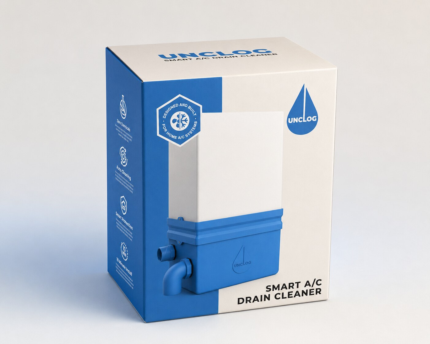 Unclog retail packaging
